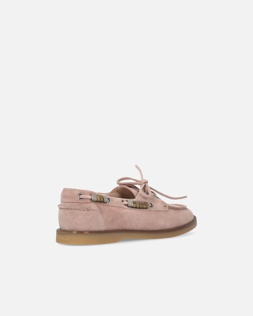 Pinko Pink Grace 01 Lace-Up Loafers
