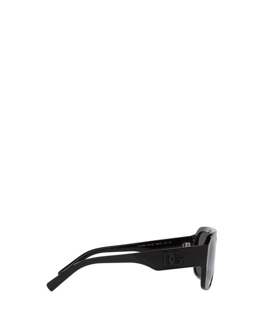 Dolce & Gabbana Black Eyewear Square Frame Sunglasses for men