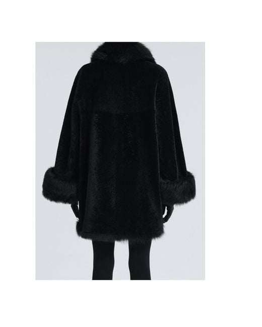 Nour Hammour Black Long-Sleeved Coat