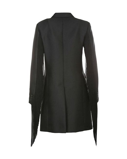 Comme des Garçons Black Breasted Suit Coat
