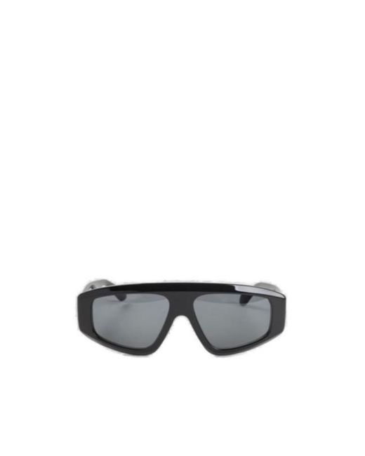 Alaïa Gray Alaïa Aviator Frame Sunglasses