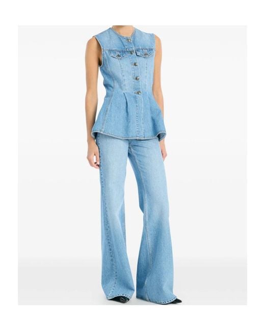 ROTATE BIRGER CHRISTENSEN Blue Tops