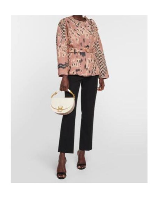 Ulla Johnson Pink Savi Printed Jacket
