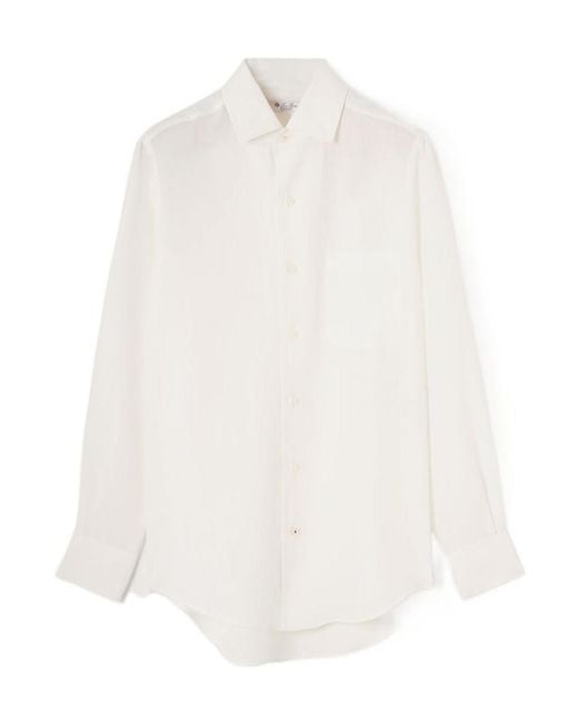 Loro Piana White André Shirt