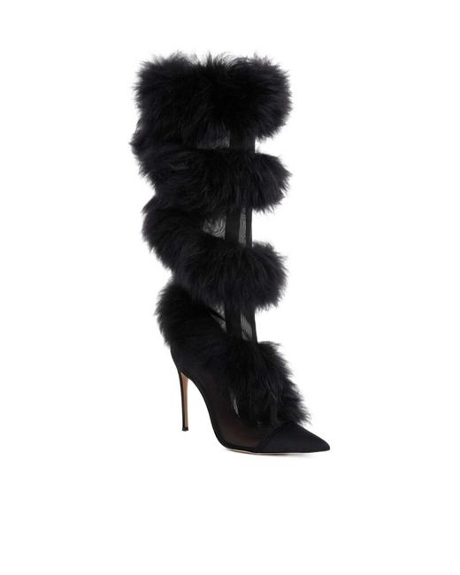 Gianvito Rossi Black Fitzy Pointed Boots