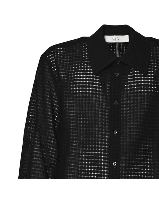 Séfr Black Wes Shirt for men
