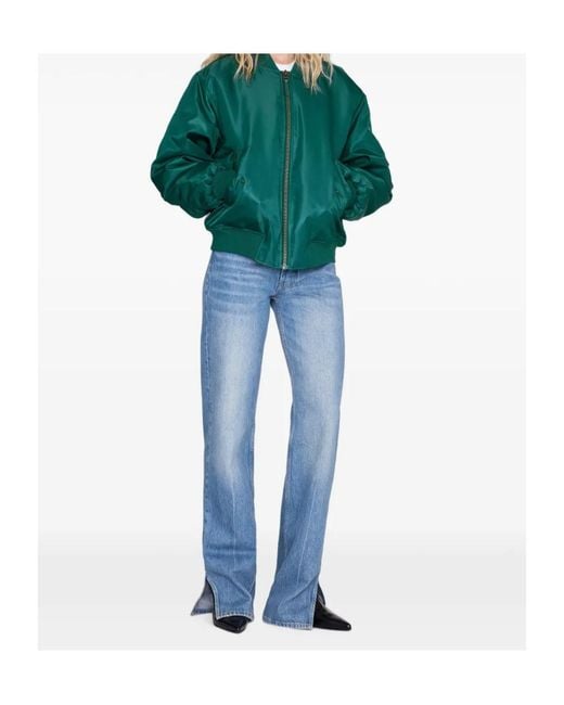 Anine Bing Green Leon Bomber