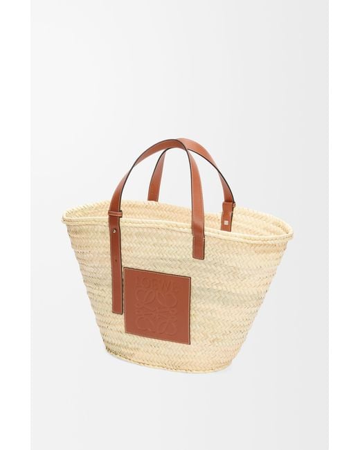 Loewe Natural Logo Patch Large Basket Bag