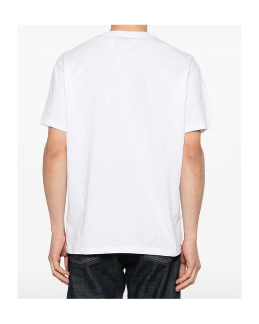Vivienne Westwood White Orb And Stars Classic T-Shirt for men