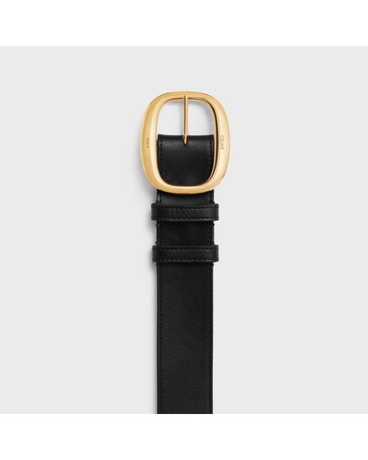 Céline White Large 35Mm O Belt