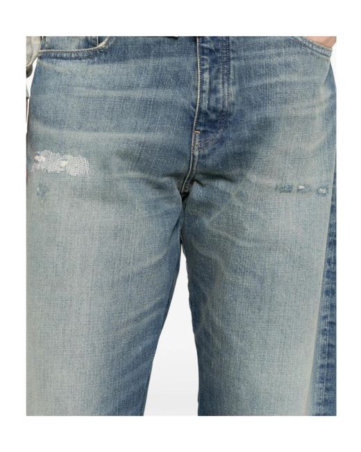 sunflower Blue Belt Loop Jeans for men