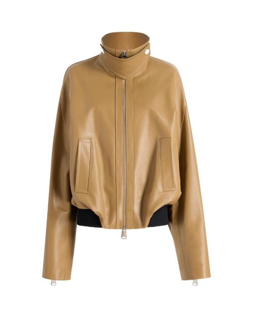 Khaite Natural Hamett Zipped Jacket