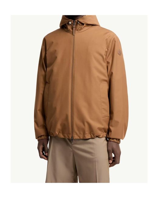 Moncler Brown Skirnix 3-In-1 Short Down Jacket for men