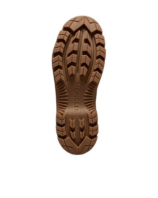 Moncler Brown Misty Round Toe Rain Boots