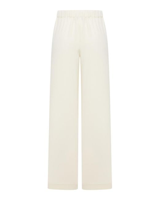 Max Mara White Bonn Pants