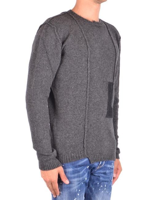 Isabel Benenato Gray Sweater for men
