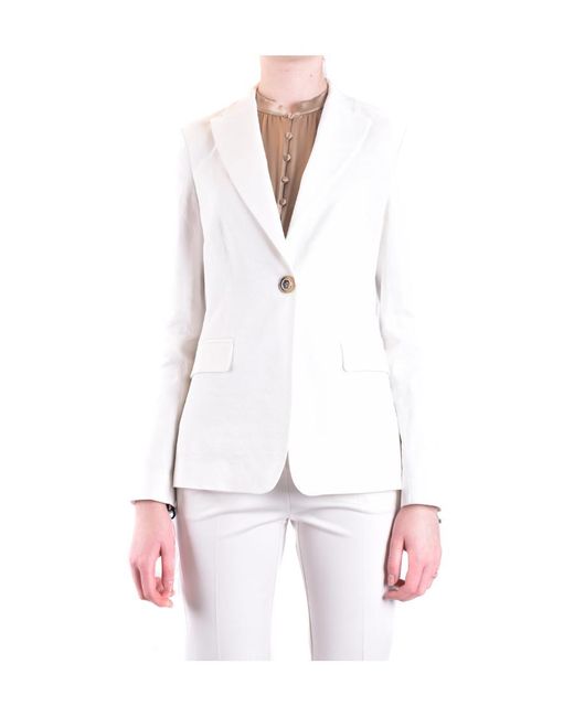 Pinko White Suit Jacket
