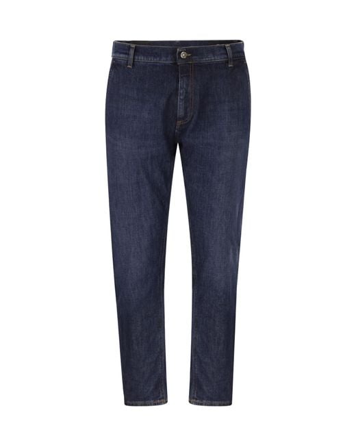 Dondup Blue Jeff Carrot Jeans for men