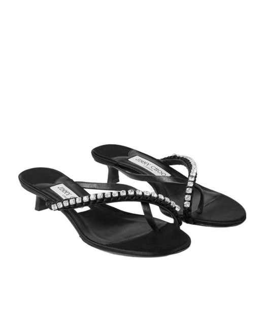 Jimmy Choo White Dila 35 Sandals