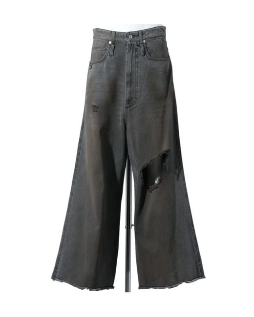【LU'UDAN】 dumpster denim 25SS Lu'u Dan Radiation Dumpster Denim Jeans White – ESSXNYC