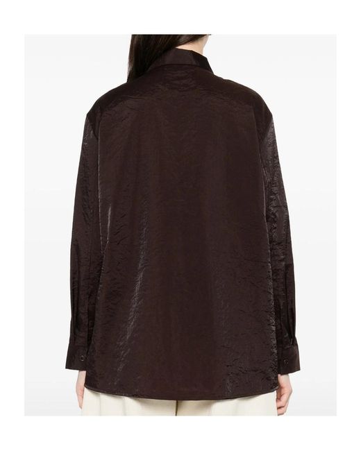 Studio Nicholson Black Long Sleeve Shirt