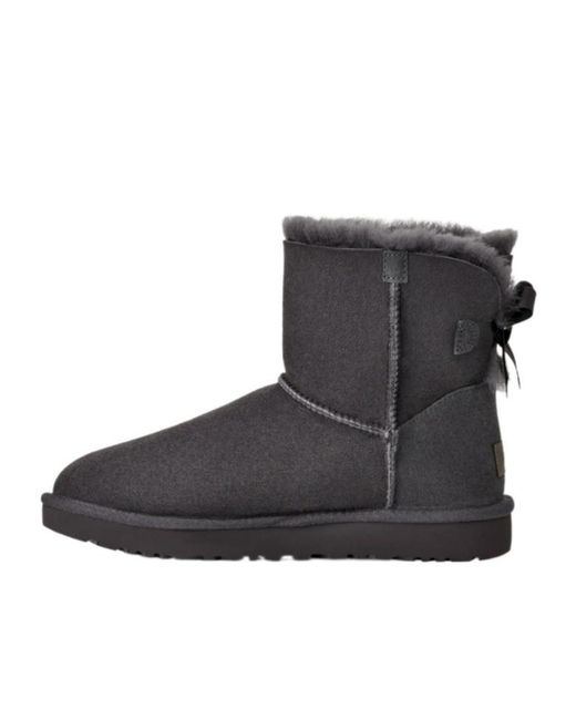 Ugg Black Bailey Bow Ii Sheepskin Boots