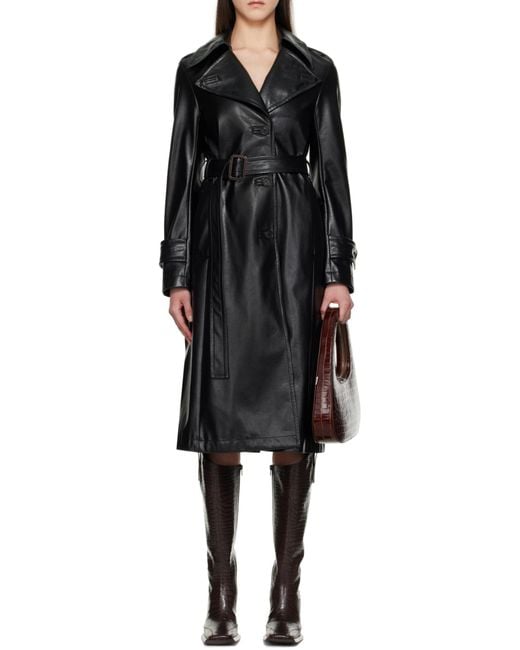 Acne Black Vintage Trench