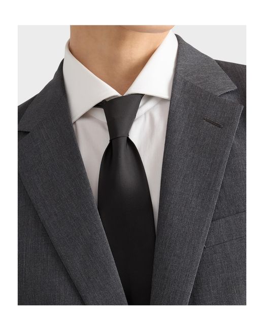 Prada Black Wool And Mohair Single-Breasted Suit for men