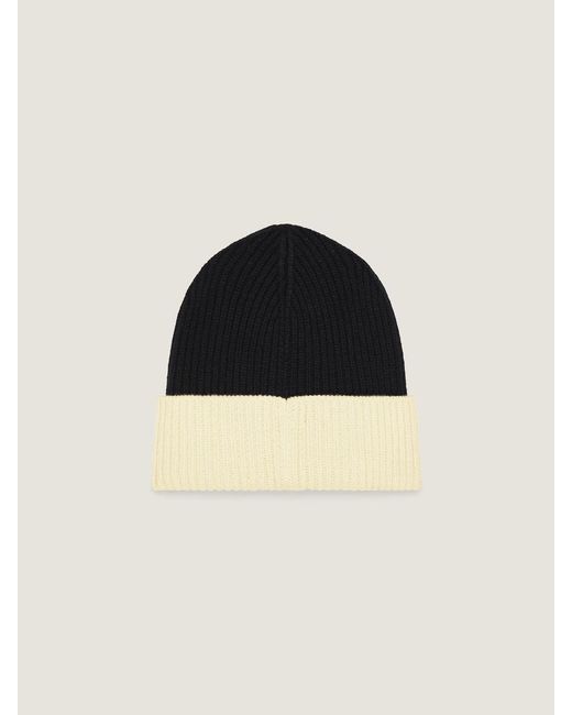 Givenchy Black Bicolor Beanie for men