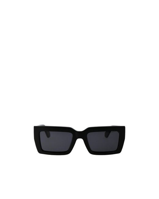 Ferragamo Black Ferragamo Eyewear Rectangular Frame Sunglasses