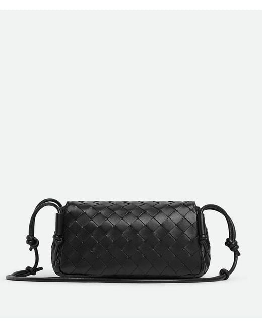 Bottega Veneta Black Notturno Pouch Bag