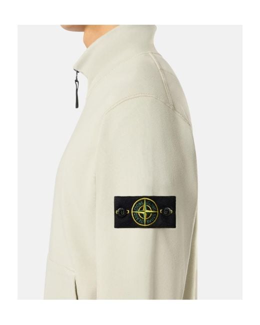 Stone Island Natural Regular-Fit Track Jacket With Pockets for men