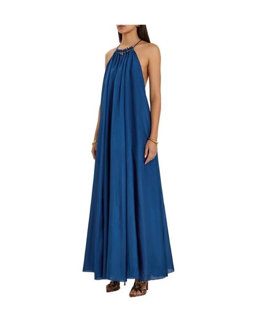 Zimmermann Blue Beaded Embellished Dress