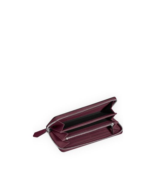 Montblanc Purple Zip Wallet for men