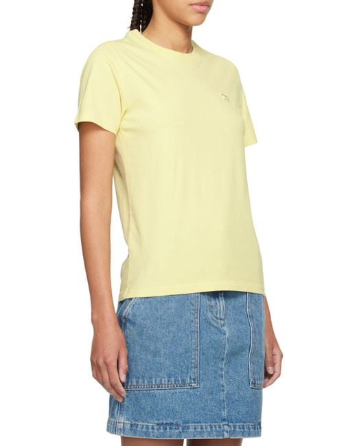 Maison Kitsuné Multicolor Baby Fox Patch T-Shirt