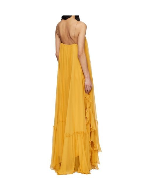 Chloé Yellow Sleeveless Dress