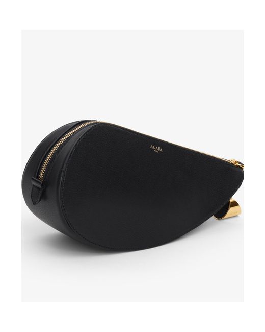 Alaïa Black Alaïa Le Demi-Coeur Shoulder Bag