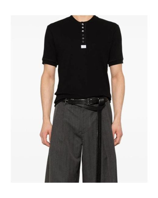 Magliano Black Crew Neck T-Shirt for men