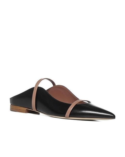 Malone Souliers Brown Maureen Pointed-Toe Flat Shoes
