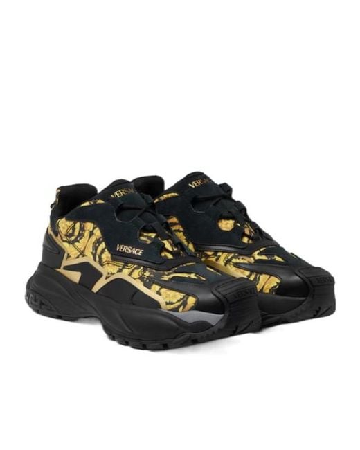 Versace Black Mercury Sneakers for men