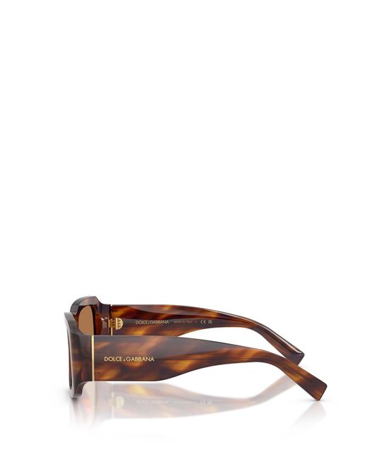 Dolce & Gabbana Multicolor Eyewear Rectangular Frame Sunglasses for men