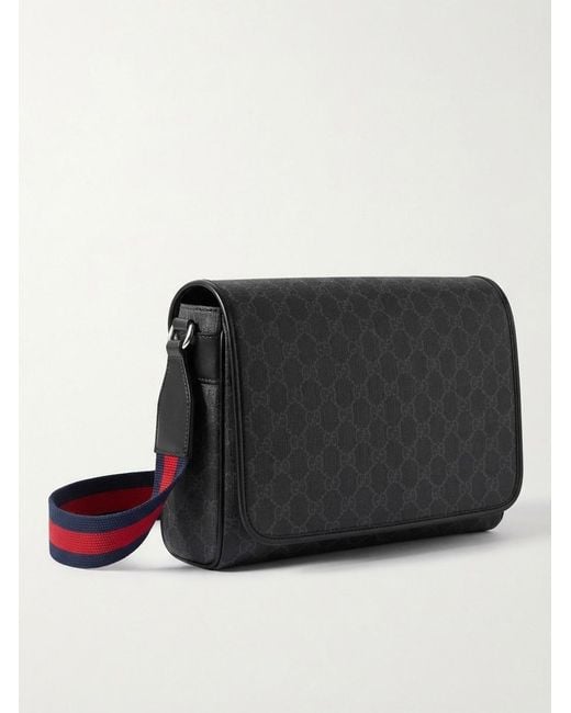 Gucci Black Gg Medium/ Shoulder Bag for men
