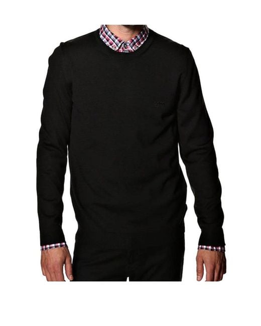 Boss Black Long-Sleeved Sweater for men