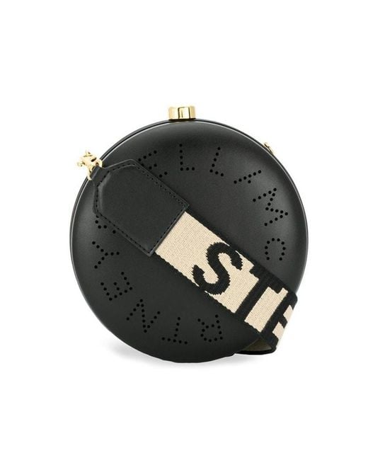 Stella McCartney Green Embellished Monogram Shoulder Bag