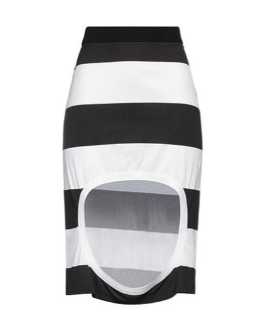 Burberry Black Two-Color Knitted Dress
