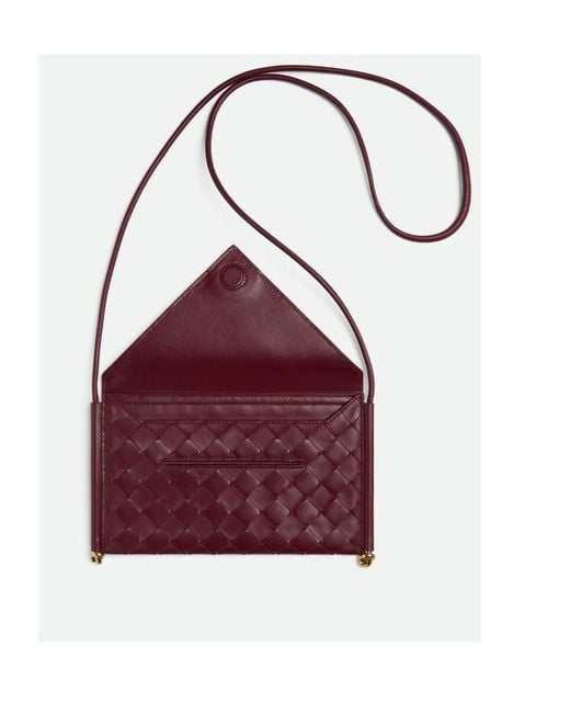 Bottega Veneta Red Solstice Phone Pouch