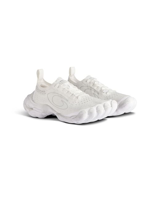 Balenciaga White Anatomic Runner Sneakers for men