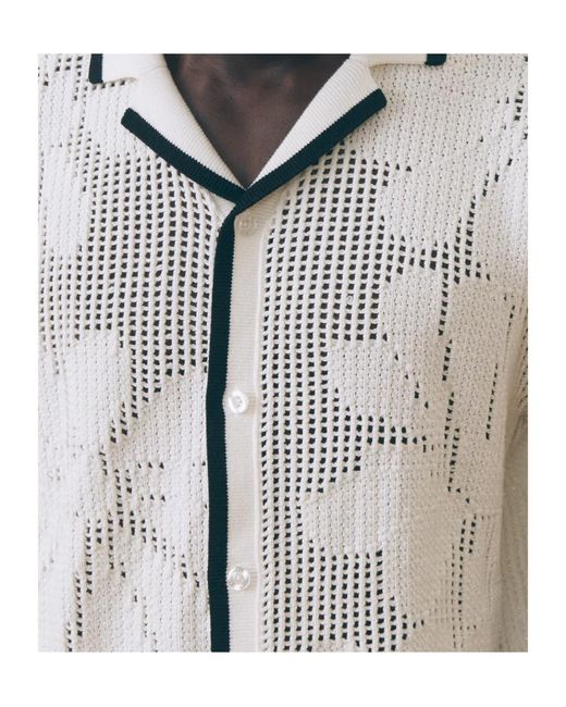 Maison Labiche White Beuret Shirt for men