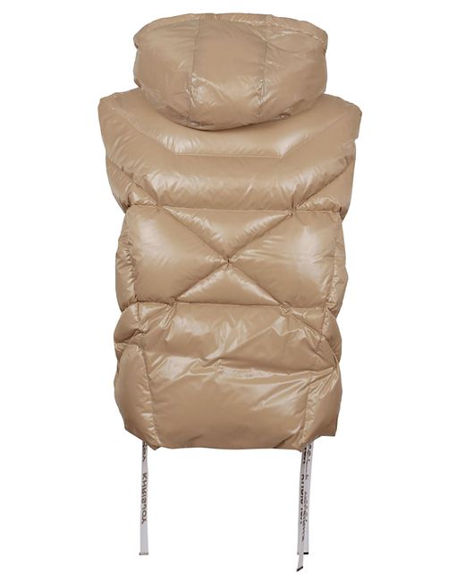 Khrisjoy Natural Sleeveless Down Jacket