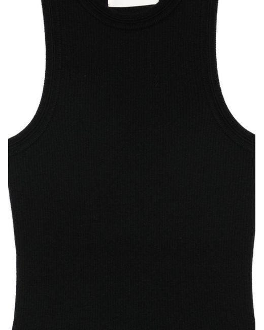 Lisa Yang Black Ribbed Vest